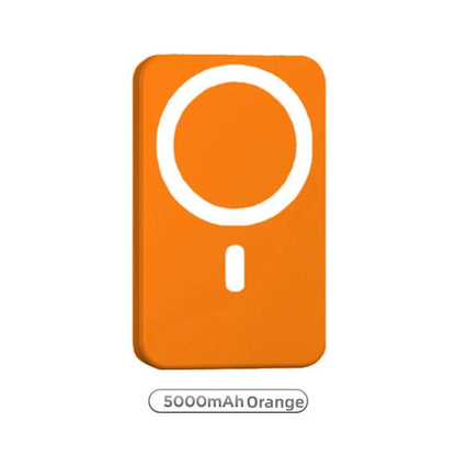 [Weeklydeals]5000Mah Magnetic Power Bank Magsafe Wireless Fast Charger for Iphone 12–17 Pro/Pro Max, Compact Portable Battery Pack