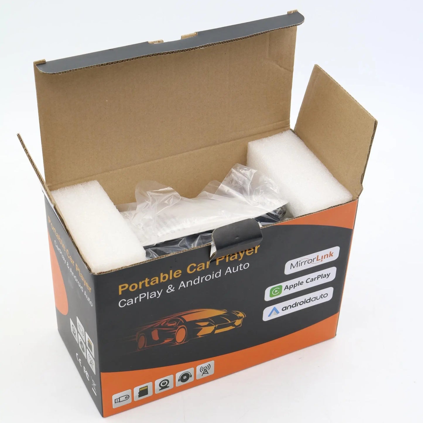 7 Inch Portable Car Video Player, 1 Set Adjustable Multifunctional Car MP5 Player with Bluetooth-Compatible & Rear View Camera, Car Electronics for Carplay Android, Car Accessories, Car Stuff