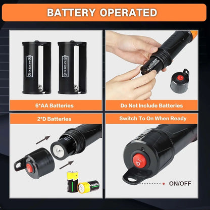 Portable Power Battery Pump, Cordless Water & Fuel Transfer Pump, Battery-Powered Fuel Pump with 4Ft Oil Outlet Pipe (Battery Not Included), Suitable for Lawn Mowers, Boats, Cars and Motorcycles, Swivel Joint Gas Pump, Hand Fuel Pump #GLOBAL PICKS