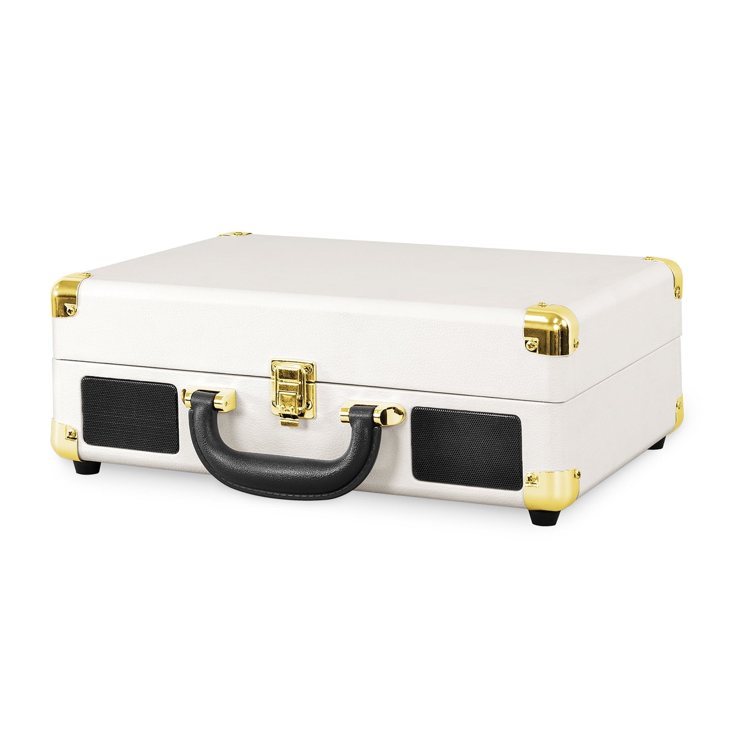 Bluetooth Suitcase Record Player with 3-Speed Turntable
