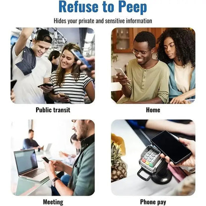 Anti-Spy Privacy Phone Screen Protector, Tempered Screen Film Compatible with Iphone 17 16 15 14 13 12 11 Pro Max plus Air, Mobile Phone Accessories