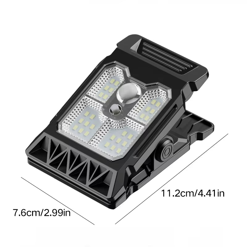 New Upgraded Intelligent Sensing Solar Clip Lamp Outdoor Courtyard Lamp Garden Lighting Solar Wall Lamp