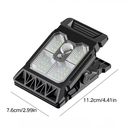 New Upgraded Intelligent Sensing Solar Clip Lamp Outdoor Courtyard Lamp Garden Lighting Solar Wall Lamp